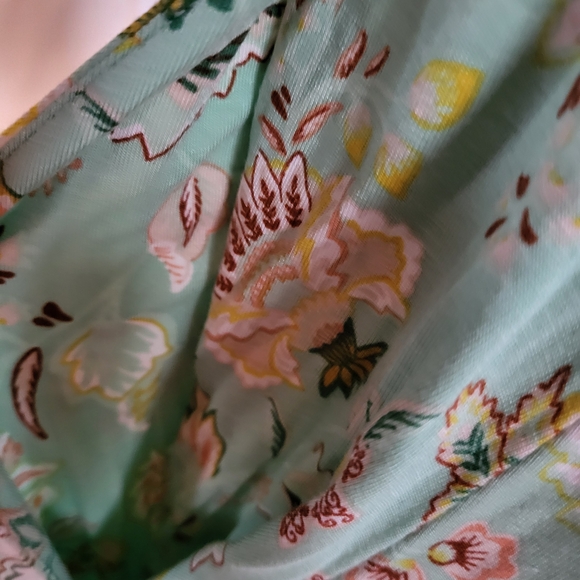 Torrid Super Soft Floral Midi Dress Size 2 w/ Pockets 🌿 - Picture 5 of 7